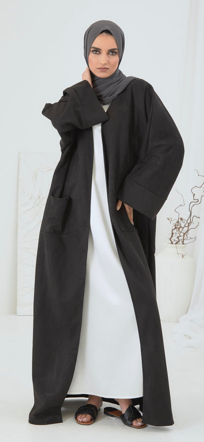 WINTER BLACK ABAYA