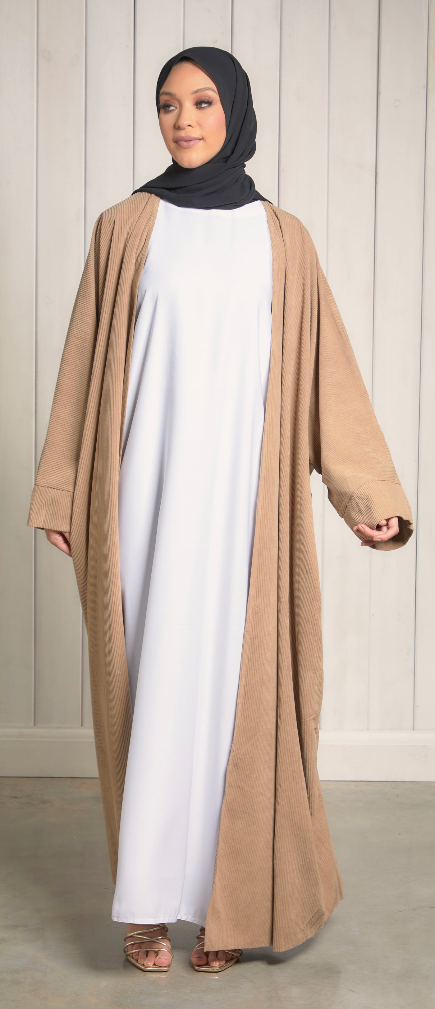 camel abaya