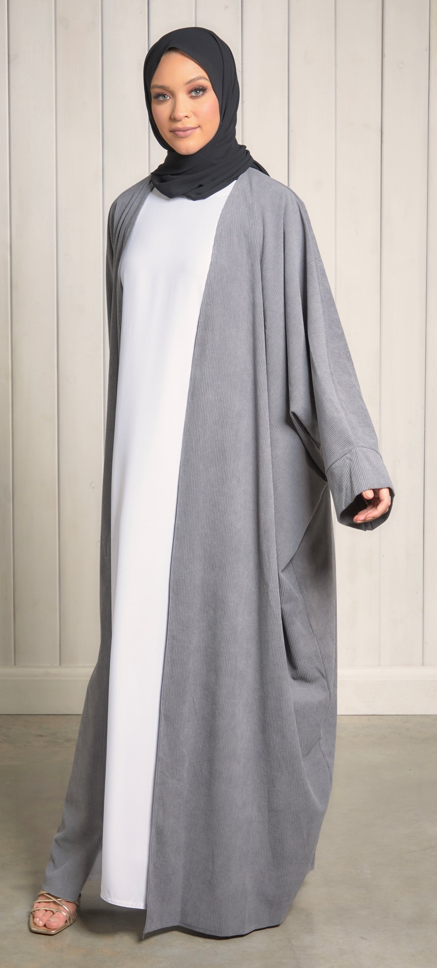 Mina Abaya - Grey