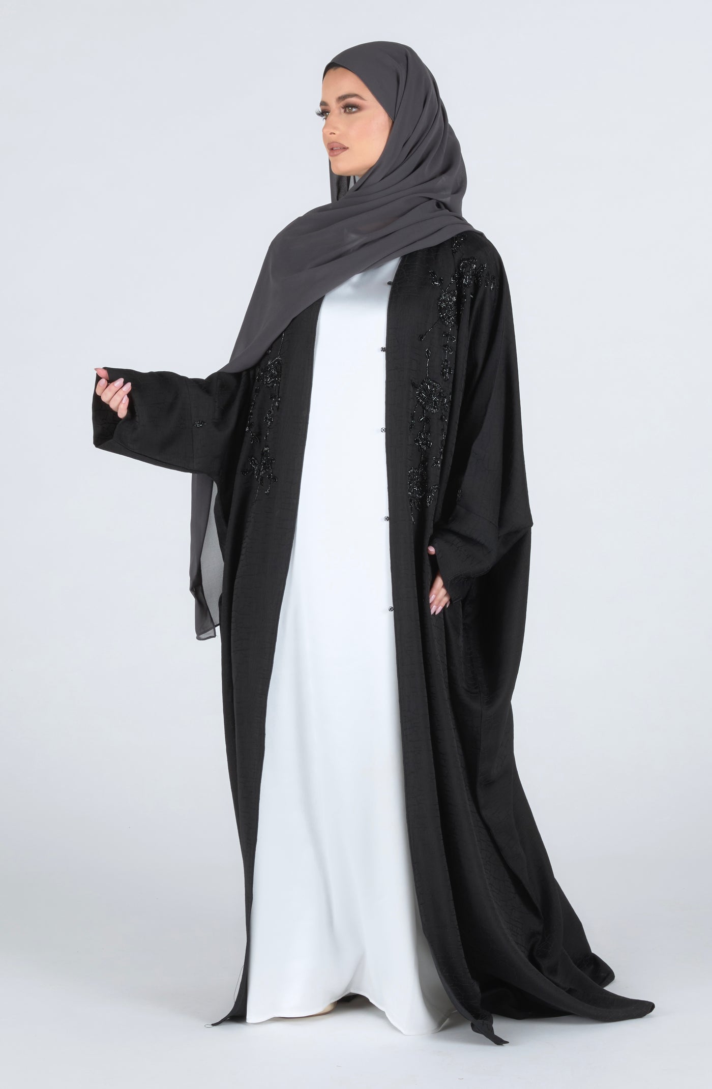 Batwing Iris Abaya