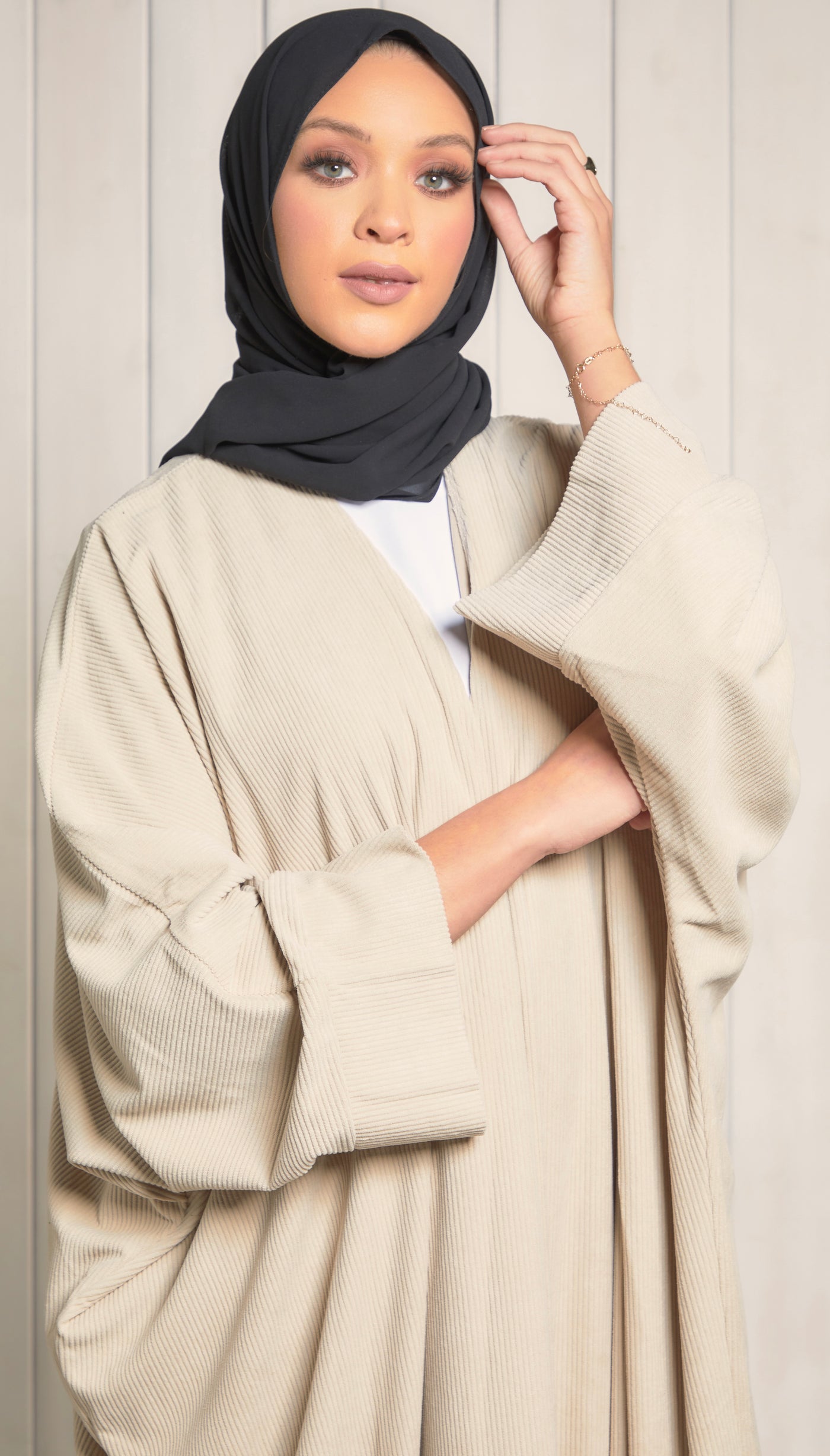 nude abaya